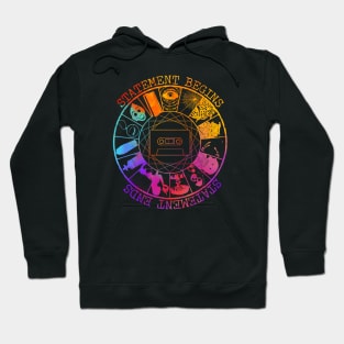 STATEMENT BEGINS OR STATEMENT  ENDS COLOR DESIGN Hoodie